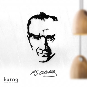 Metal poster : K.Atatürk